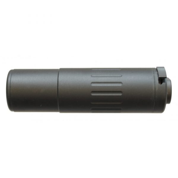 E&C Airsoft AAC Metal Airsoft Silencer - Black