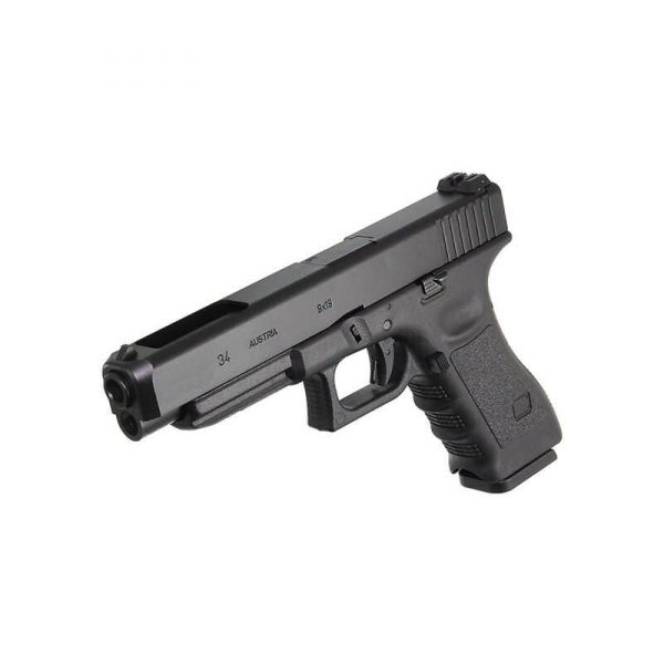 E&C Airsoft EU34 Gen 3 GBB Airsoft Pistol - Black