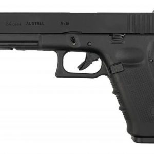 E&C Airsoft EU34 Gen 4 GBB Airsoft Pistol - Black