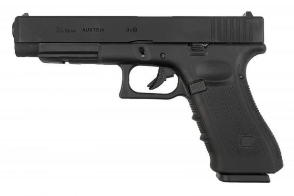 E&C Airsoft EU34 Gen 4 GBB Airsoft Pistol - Black