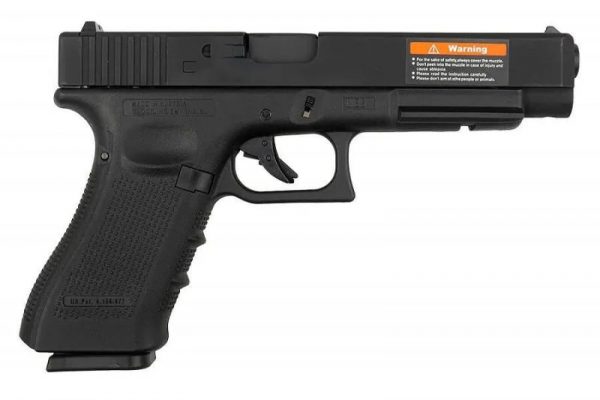 E&C Airsoft EU34 Gen 4 GBB Airsoft Pistol - Black - Image 2