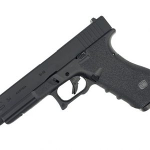 E&C Airsoft EU34 SA GBB Airsoft Pistol - Black