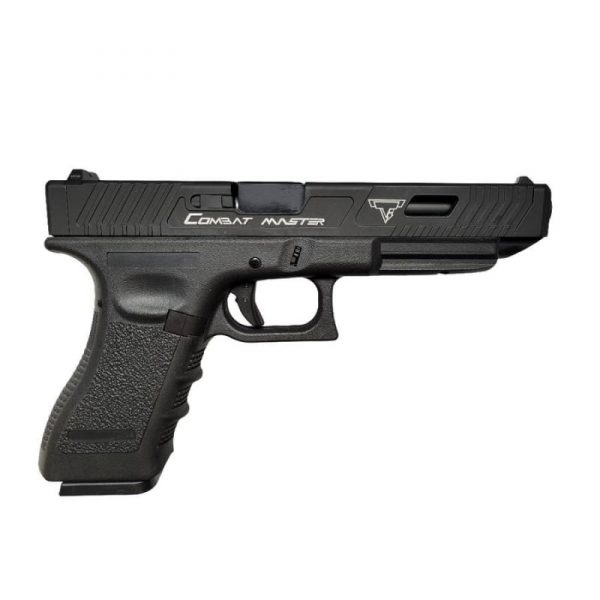 E&C Airsoft EU34 TTi GBB Airsoft Pistol - Black - Image 2