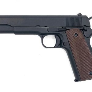 E&C Airsoft M1911 Gas Blowback Airsoft Pistol - Black