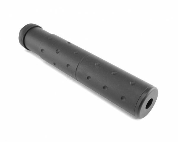 E&C Airsoft MK23 Socom Metal Airsoft Silencer - Black