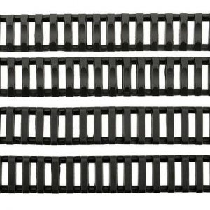 E&C Airsoft Rail Ladder Covers x 4 - Black