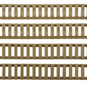 E&C Airsoft Rail Ladder Covers x 4 - Dark Earth