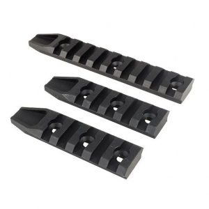 E&C Airsoft URX Metal RIS Rails For KeyMod Systems x 1 Long 2 x Short