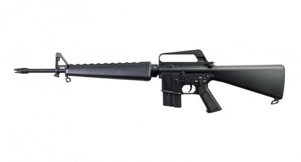 E&C M16VN QD V2.0 Airsoft Rifle - Black Receiver