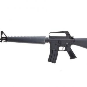 E&C M16A1 QD V2.0 Airsoft Rifle - Black Receiver