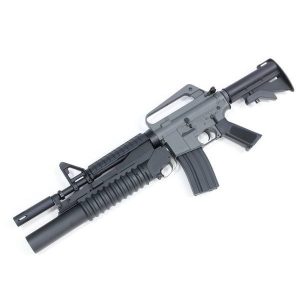 E&C XM177E2 2.0 With M203 Airsoft Rifle - Grey Receiver