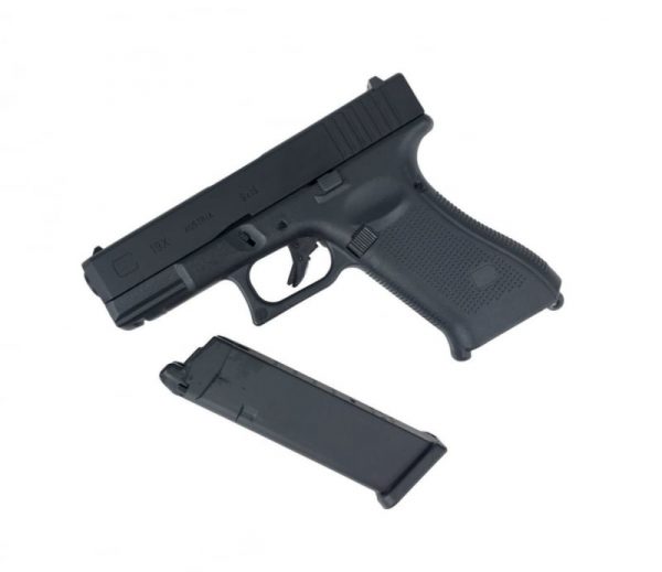 E&C EU19X GBB Airsoft Pistol - Black - Image 2