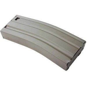 E&C East Crane M4 / M16 Standard 160 Round Single Metal Magazine - Grey