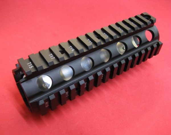 E&C M4 CQB 7 Inch Rail System - Black
