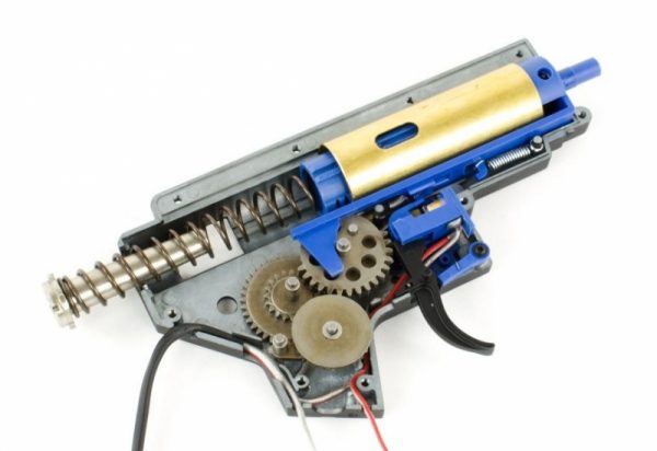 E&C QD 8mm V2 Complete Gearbox CNC Gears Front Wired QD v2.0 - Image 2