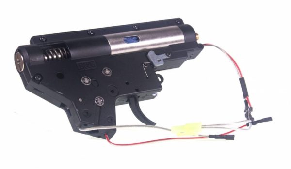 E&C QD 8mm V2 Complete Gearbox CNC Gears Front Wired QD v2.0