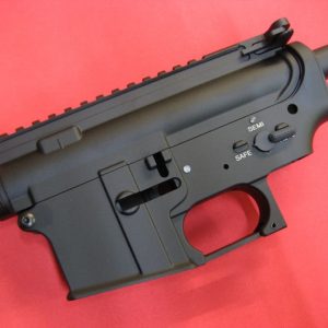 E&C AEG M4 M16 QDV2 Receiver No Markings - Black