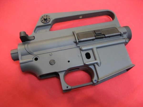 E&C M16VN AEG Metal Receiver AR-15 M16A1 Colt CNC logo - Grey - Image 2