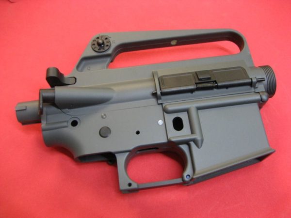 E&C M16A1 QD Metal Receiver XM177E2 Colt CNC logo - Grey - Image 2