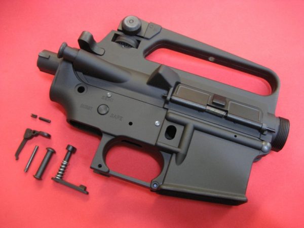E&C M16A2 Metal Receiver M16A2 CNC Logo Marui Compatible - Black