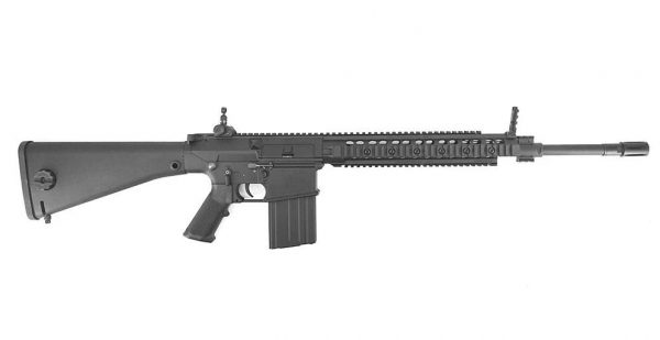 E&C SR25 M110 12.5 inch Stoner logo Airsoft Rifle - Black - Image 2