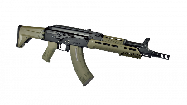 ICS CXP-ARK S3 AK Airsoft Gun - Black/Olive - Image 2