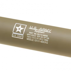 King Arms 110mm LW Silencer US Army CW/CCW Silencer - Tan