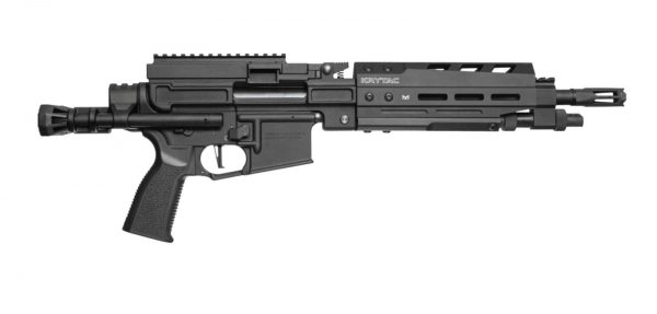 Krytac Trident LMG-MP M-Lok Paratrooper Airsoft Gun - Black - Image 4