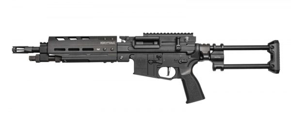 Krytac Trident LMG-MP M-Lok Paratrooper Airsoft Gun - Black - Image 2