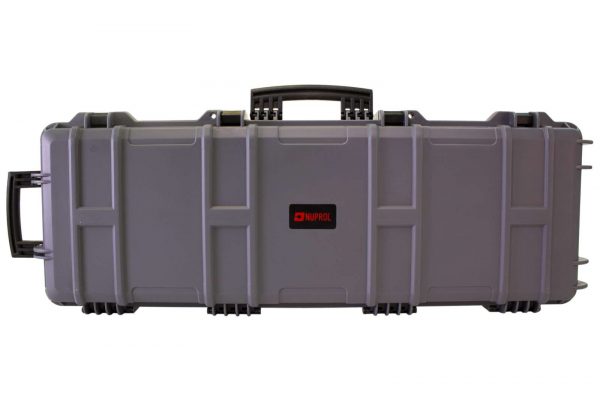 NP Large Hard Gun Case (PNP Foam) - Grey