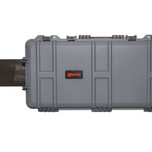 NP Medium Hard Gun Case (Wave Foam) - Grey