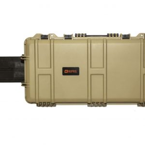 NP Medium Hard Gun Case (Wave Foam) - Tan