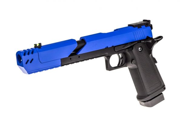 Raven Two Tone Dragon Hi-Capa Gas Blowback Airsoft Pistol - Blue - Image 3