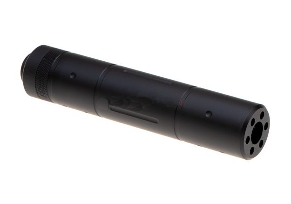 Slimline D Type Silencer - Black