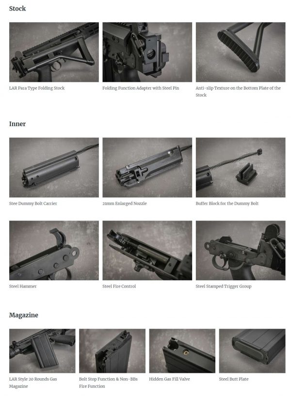 VFC FAL (LAR) OSW MK1 GBB Airsoft Rifle - Image 4