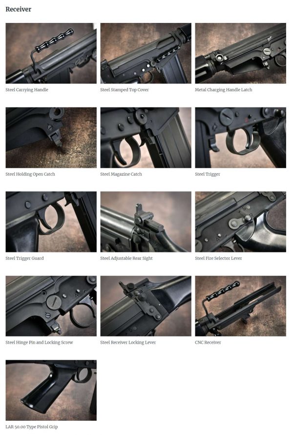 VFC FAL (LAR) Standard Type I GBB Airsoft Rifle - Image 4