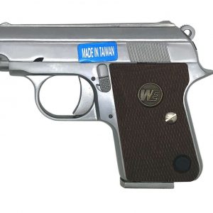 WE-Tech CT25 1908 Gas Blowback Pistol - Silver