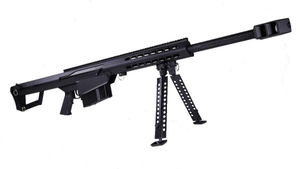 Snow Wolf M82A CQB Full Metal Electric Barrett - Black - Discontinued - Image 2