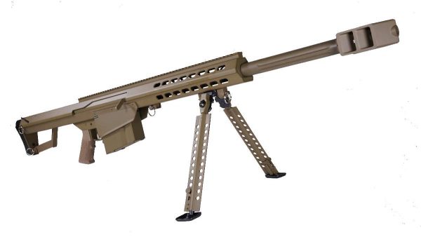 Snow Wolf M82A CQB Full Metal Electric Barrett - Tan - Discontinued - Image 2