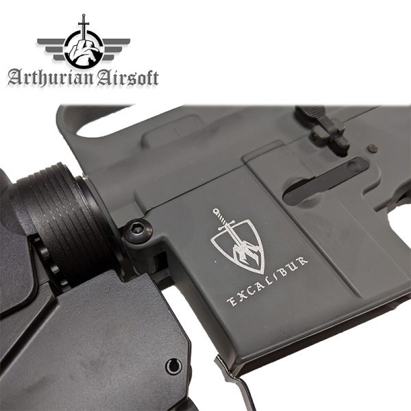 Arthurian Airsoft Excalibur Airsoft M16A1 With M203 Launcher - Black - Image 2