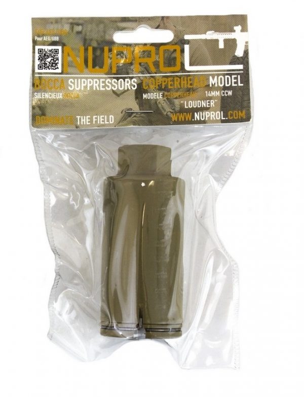 Nuprol Copperhead Flash Hider/Amplifier - Tan - Image 2