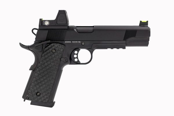 Raven M1911 MEU Airsoft Pistol + BDS - Black - Image 3