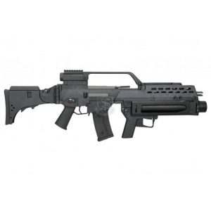 G36KV With Grenade Launcher Electric Rifle - Black