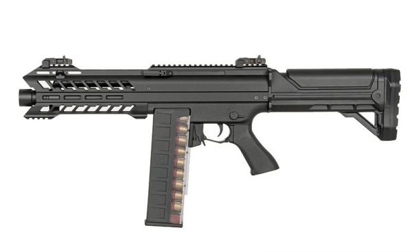 Cyma EMG SGR-12 AEG Electric Tri-Shot Platinum Shotgun