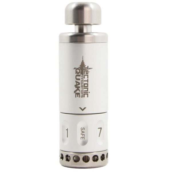 Tectonic Innovations Quake 8 Way Airsoft Impact Grenade - Silver