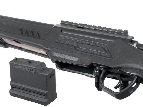 Action Army AAC T11 Spring Sniper Rifle - Black - Image 5