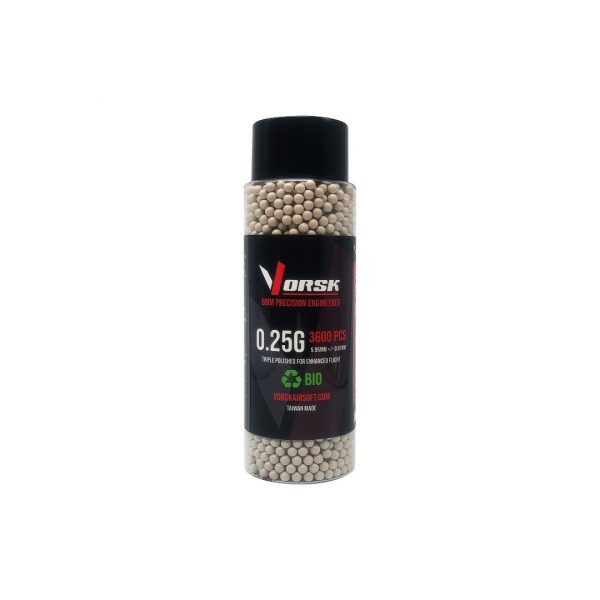 VORSK 6mm Bio BB 0.25G 3600rd Bottle