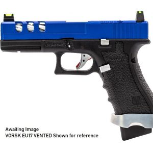 Vorsk Two Tone EU18 Vented Slide GBB Pistol - Blue - Discontinued