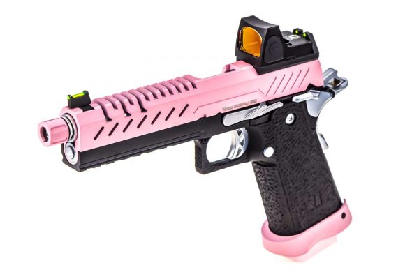 Vorsk Hi-Capa 5.1 + RDS GBB Pistol (Pink|Black) - Discontinued