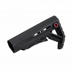 Warrior M4 MOD-1 Slimline Retractable Stock - Black
